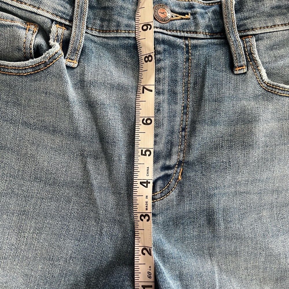 Hollister Vintage Flare Distressed Soft Stretch Medium Was Women's Jeans Size 1 - Picture 14 of 16